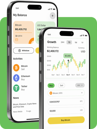 Vlurenadru trading platform interface with real-time market data